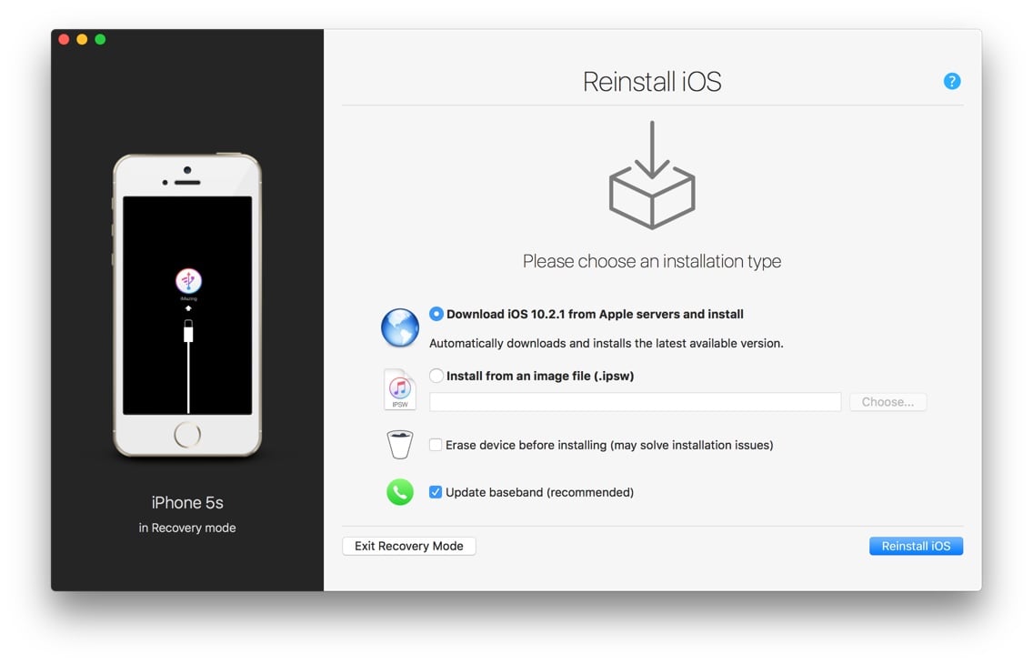 New iOS Device Management Features in iMazing 2.2