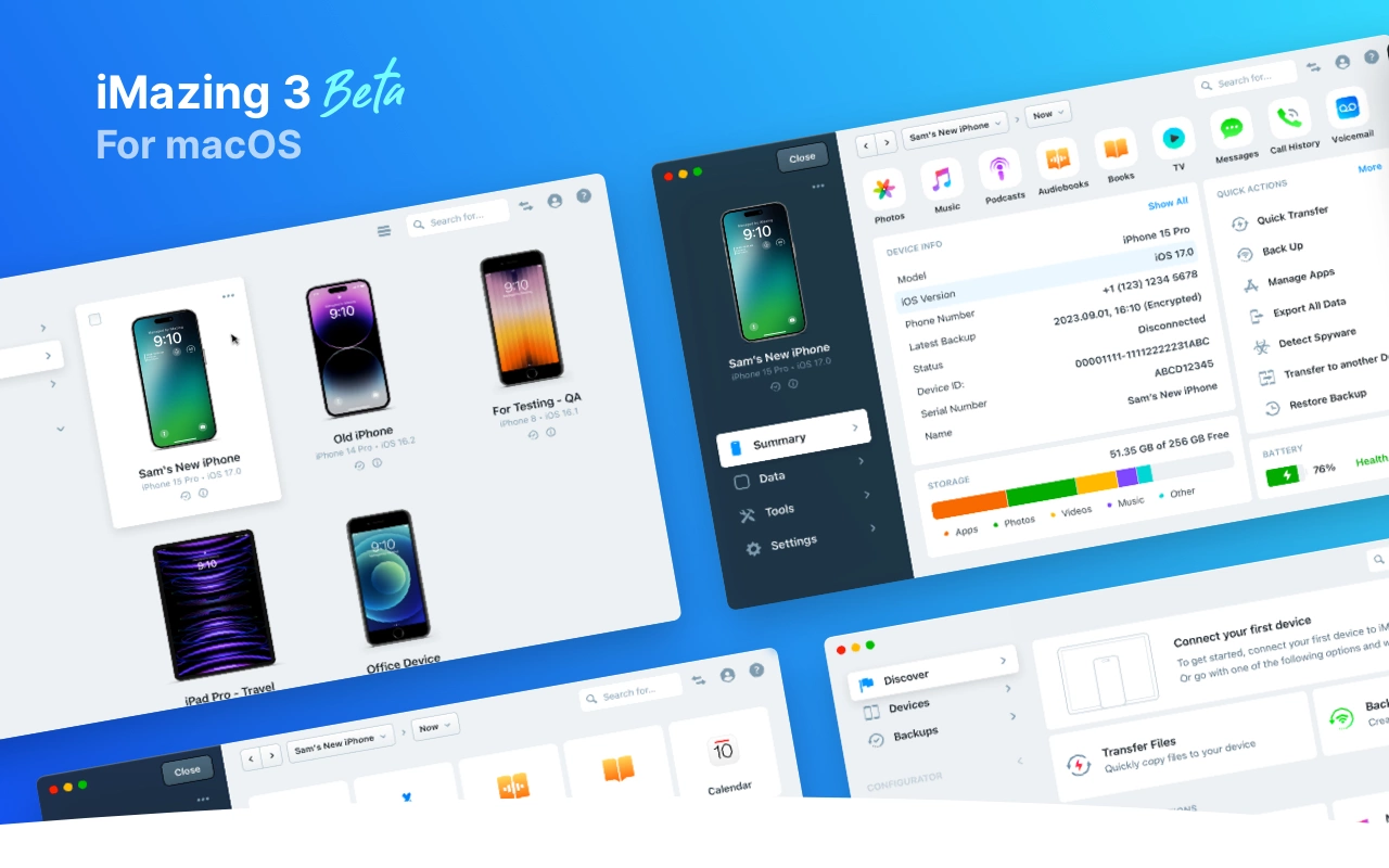 Introducing iMazing 3 Mac Beta (update: final is available)