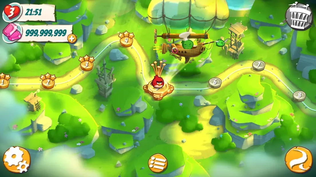 $10’000 worth of gems in Rovio's Angry Birds 2