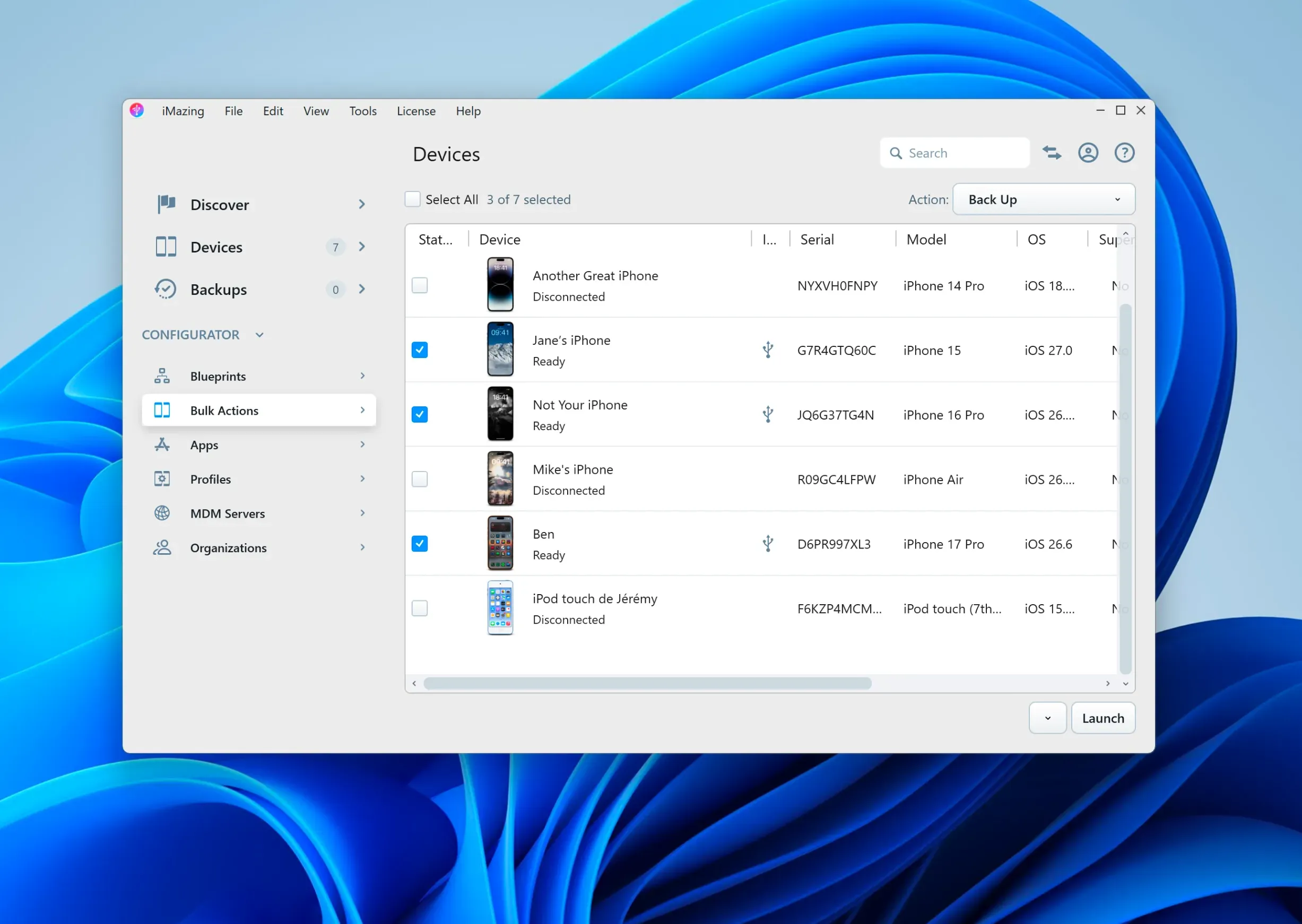iMazing 3.6 brings Configurator to Windows for the first time