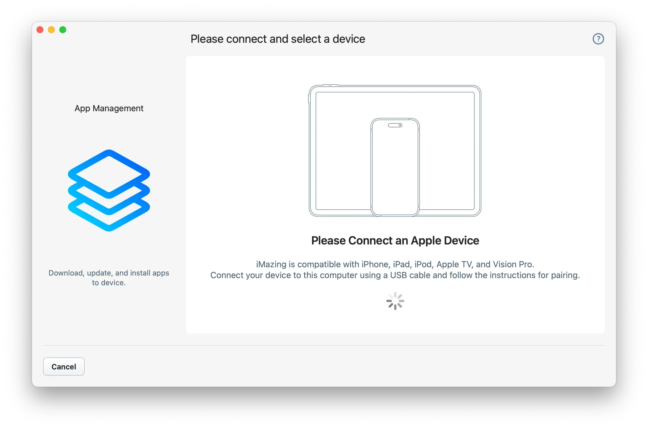 Connect your Apple device
