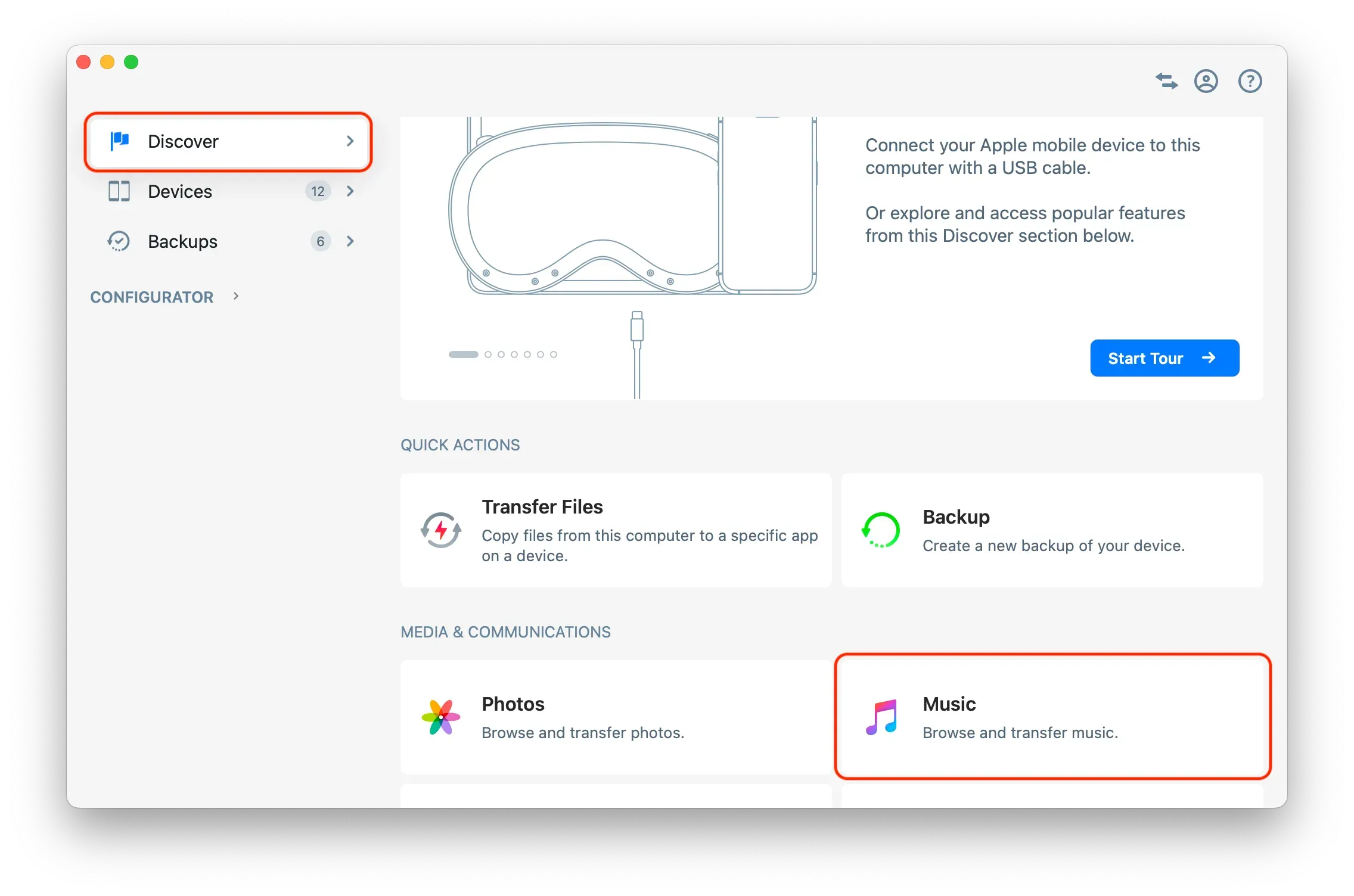 Discover view WhatsApp