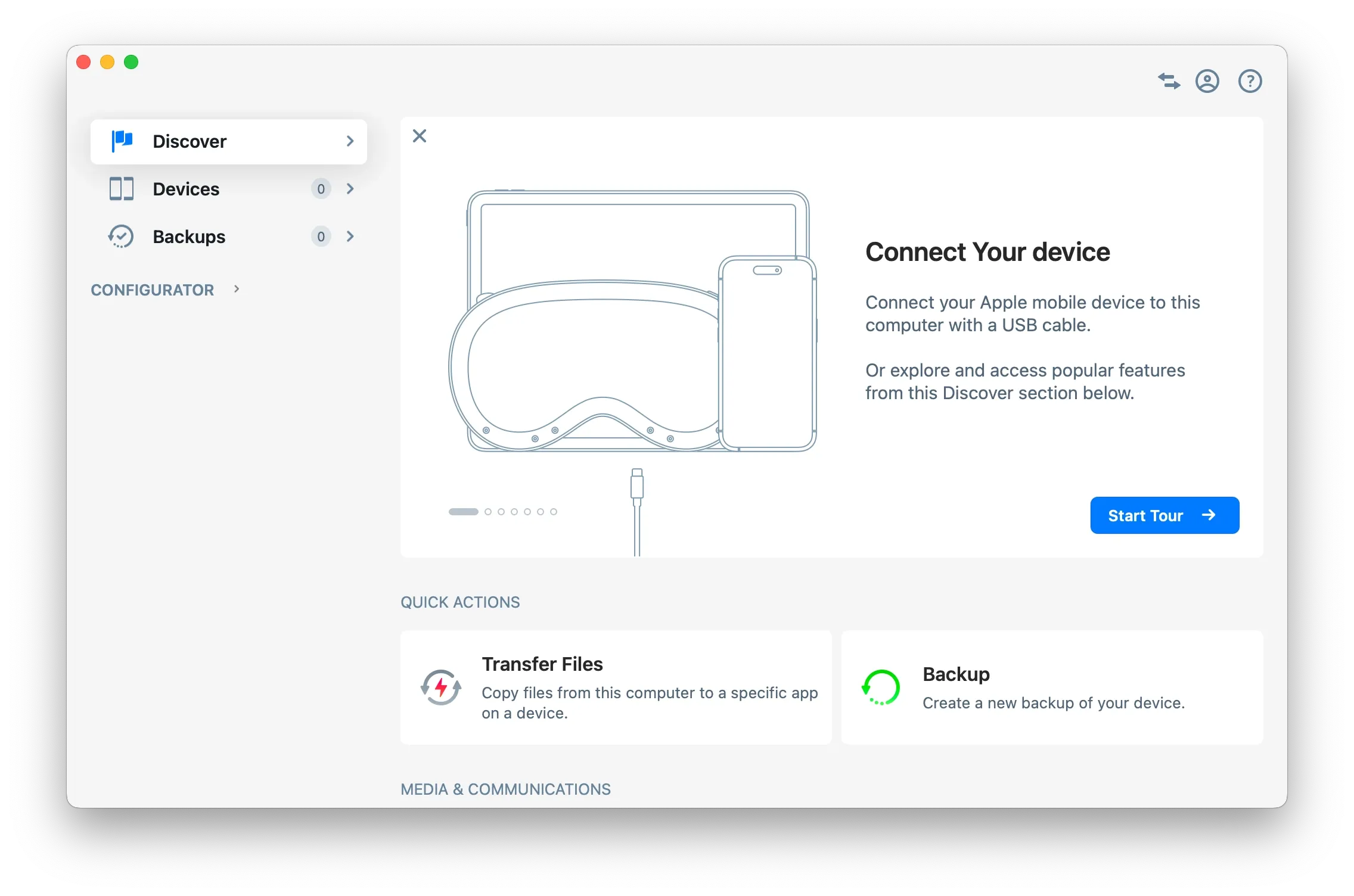 Connect your Apple device