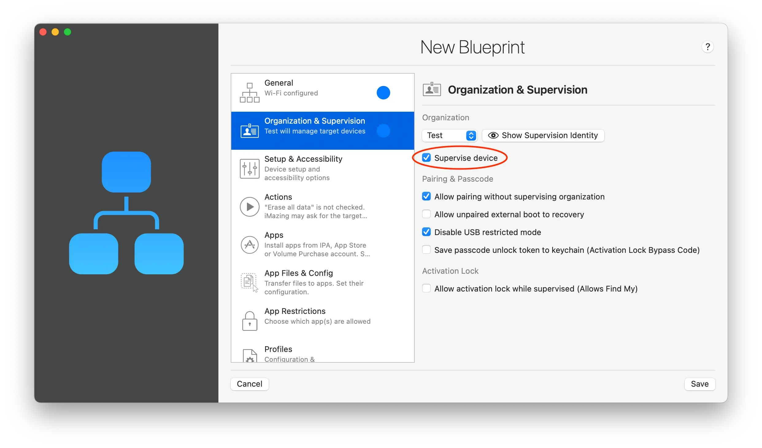 Ensure to supervise the devices