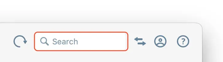 iMazing 3 Manage License - search bar