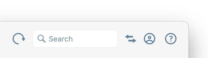 iMazing 3 Upper Toolbar