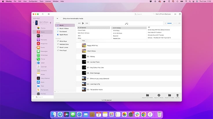 download music from computer to iphone