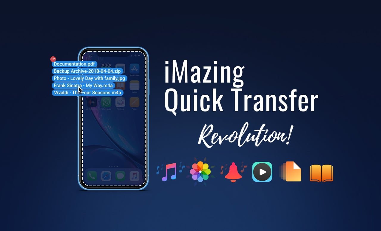 iMazing Quick Transfer Banner
