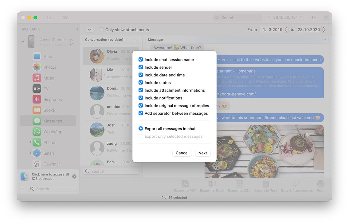 how does text wrangler work for messages on iphone and mac
