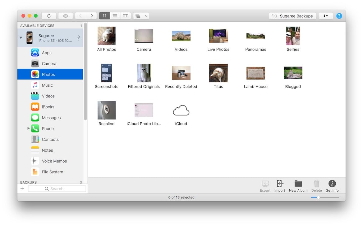 how to get photos from an iphone to a mac