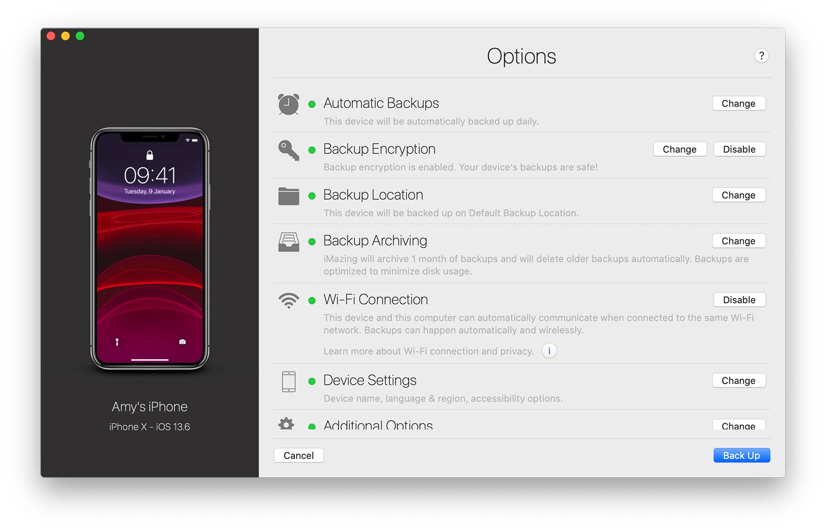 imazing iphone backup