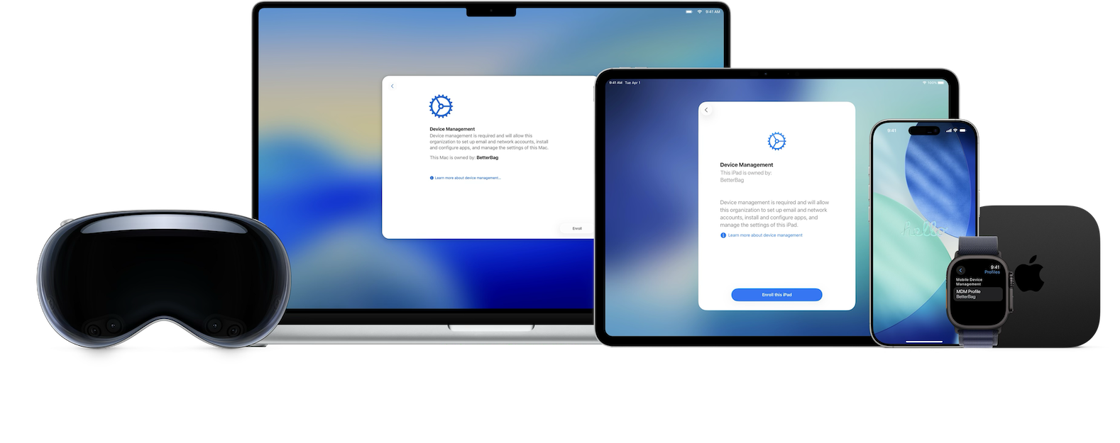 Apple Setup Assistant - Device Management screen