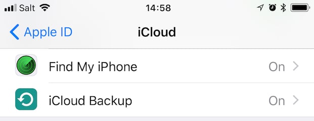 find my iphone turn off for activation